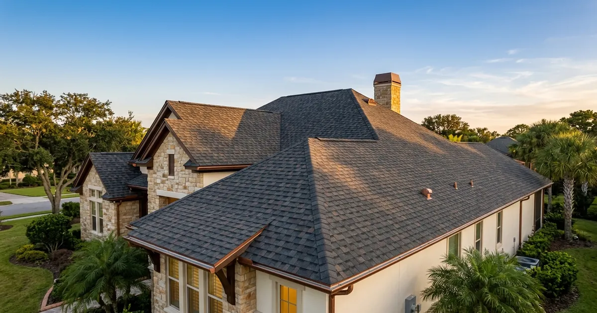 A new roof by Simoneaux Roofing